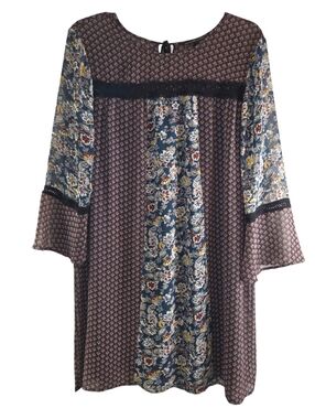 Signature Studio Boho Peasant Dress